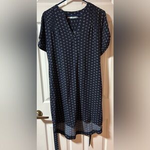 Maurices Navy Blue V-Neck Maxi Dress